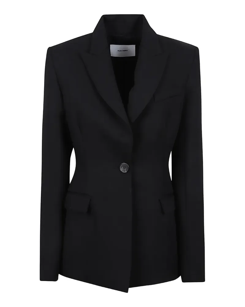 Alex Perry peak-lapels single-breasted blazer - Schwarz Schwarz