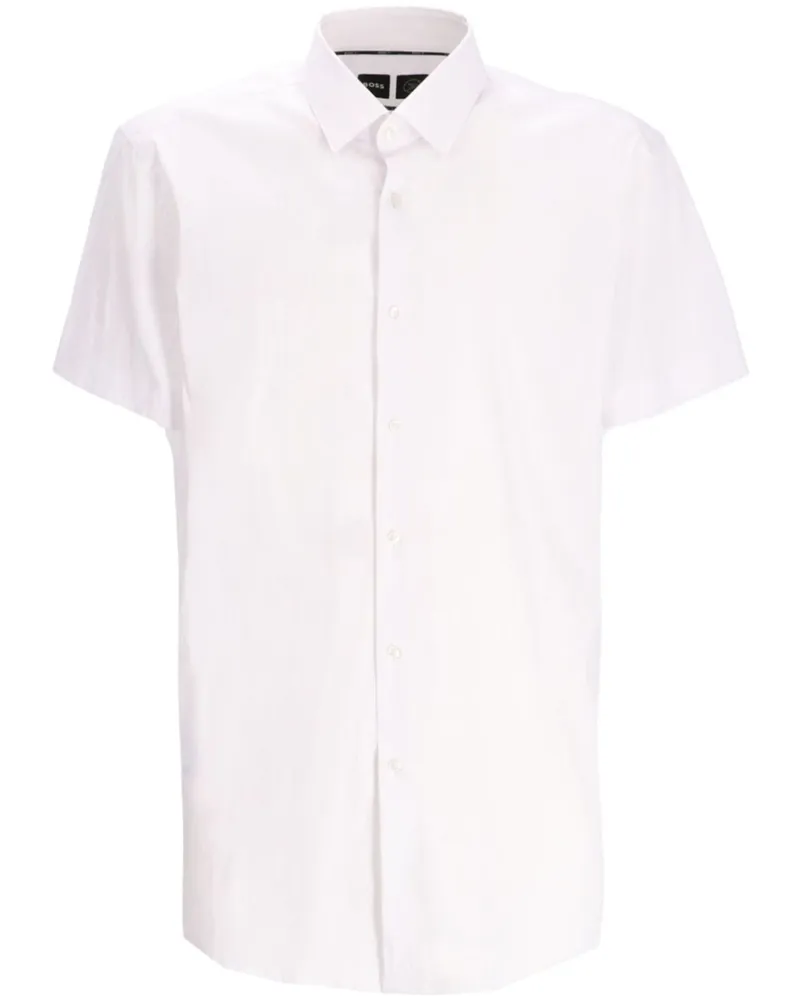 HUGO BOSS P Ray Kent SH C1 Hemd - Weiß Weiß