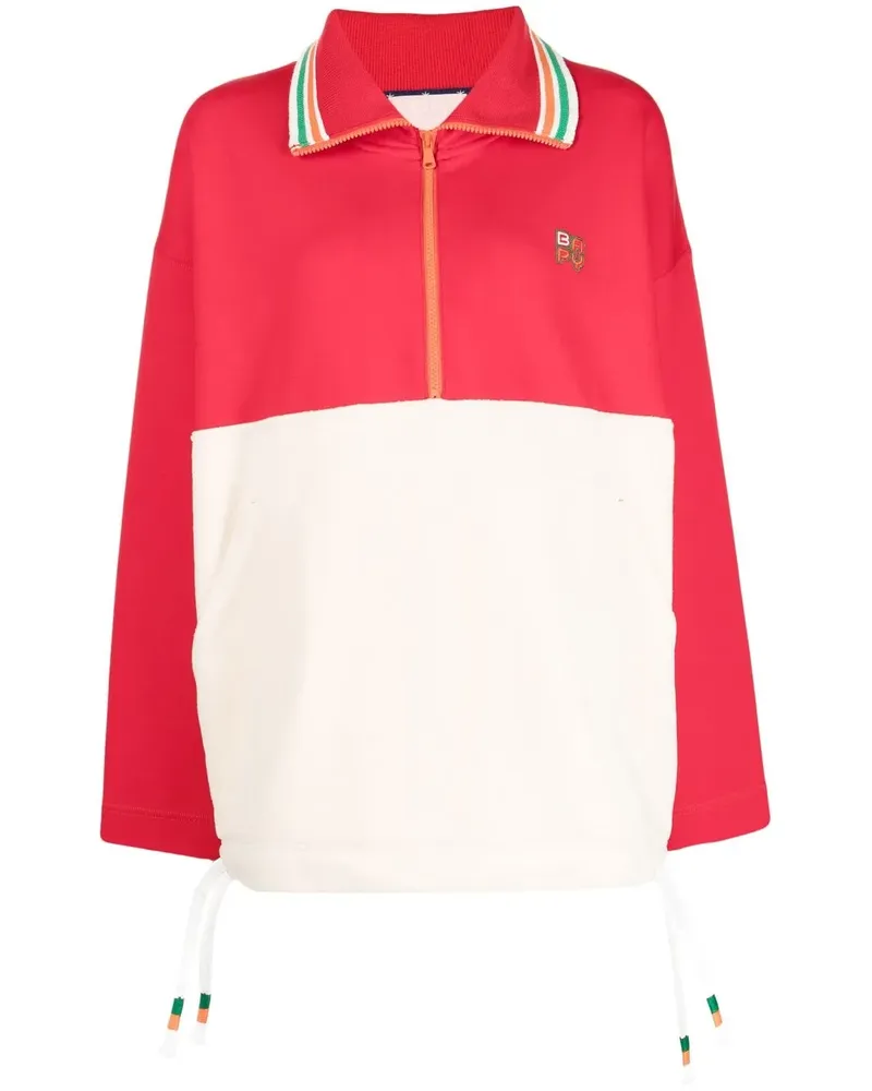 BAPE Zweifarbige Jacke - Rot Rot