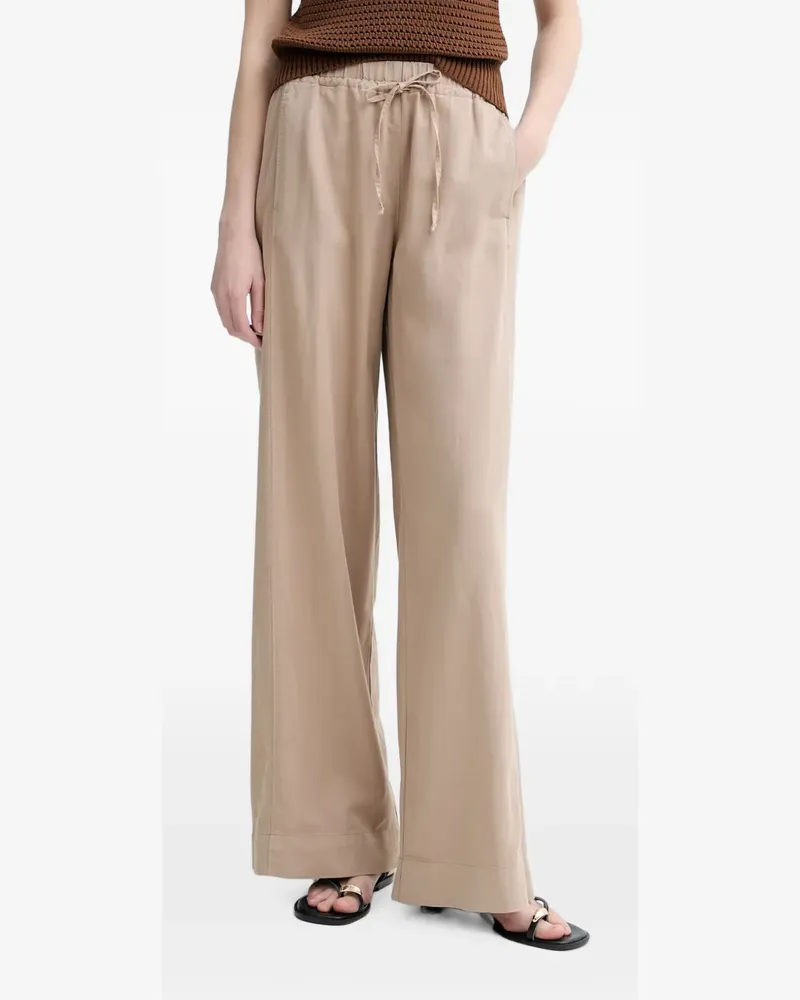 Marc O'Polo drawstring wide-leg trousers - Nude Nude