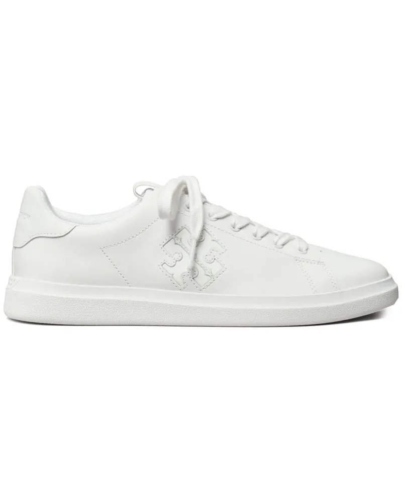Tory Burch Double T Howell Court Sneakers - Weiß Weiß