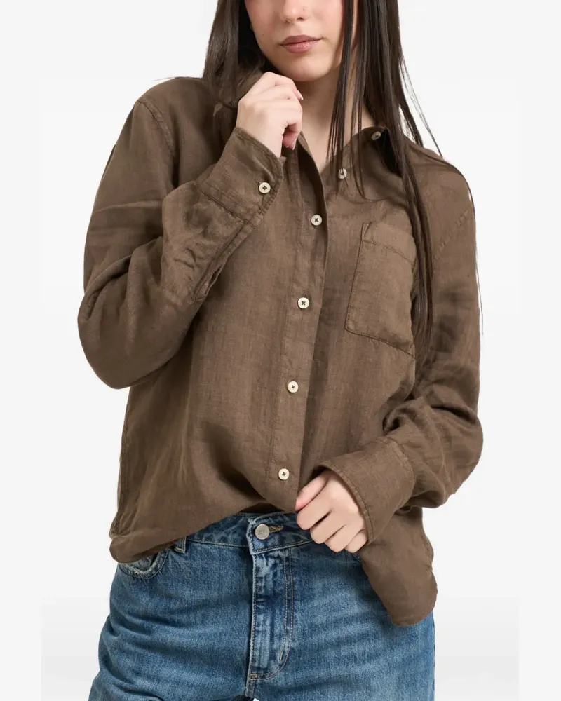 Roy Roger's linen shirt - Braun Braun