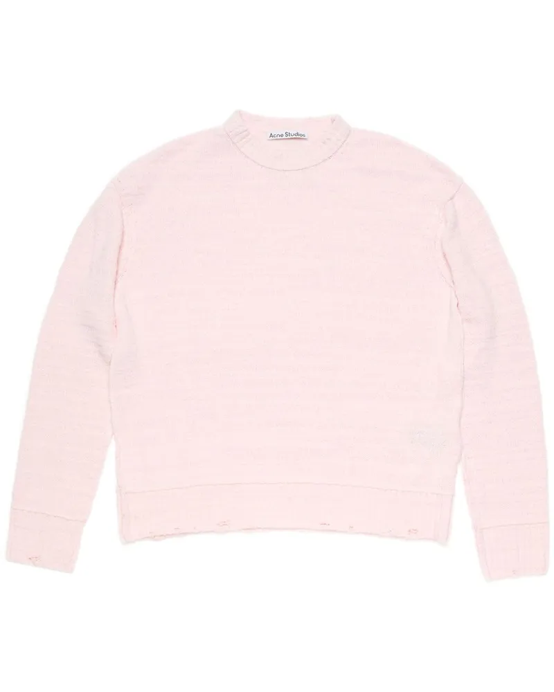 Acne Studios Pullover mit Rundhalsausschnitt - Rosa Rosa
