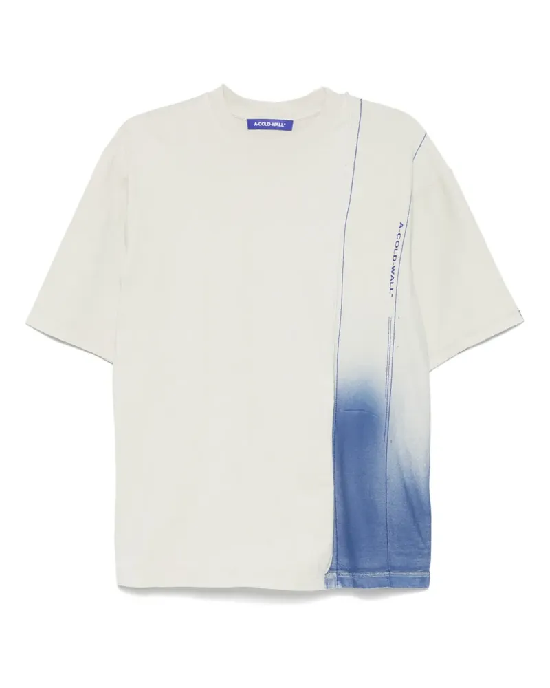 ACW* T-Shirt mit Logo-Print - Grau Grau