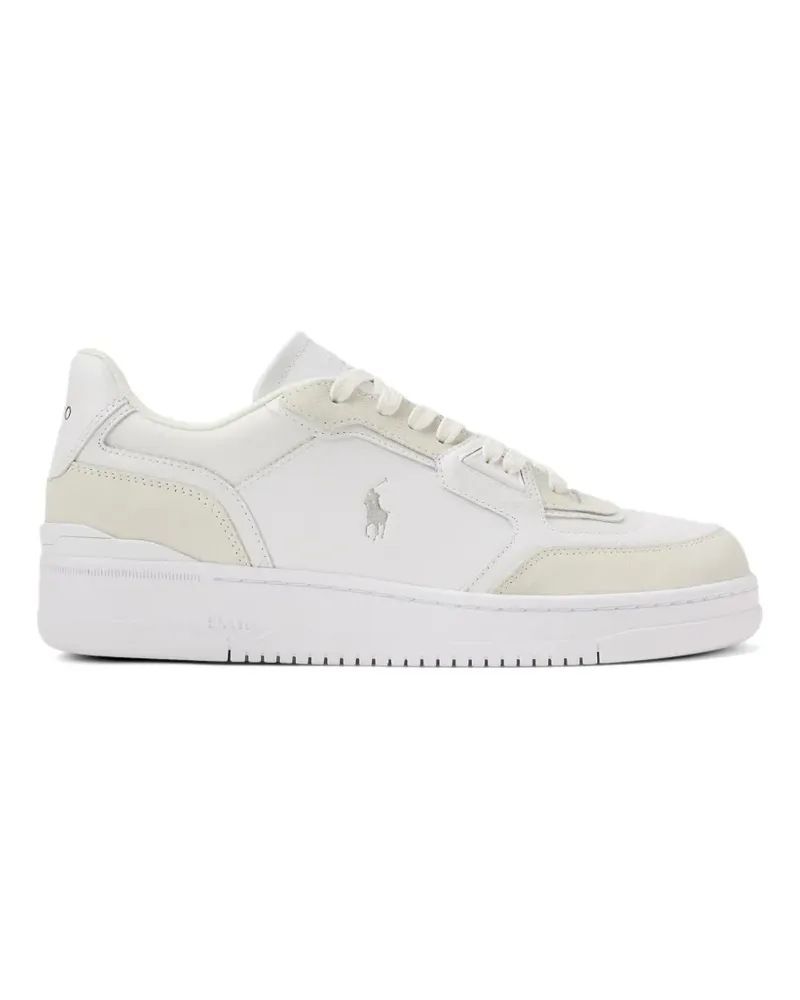 Ralph Lauren Open Masters Sneakers aus Wildleder - Weiß Weiß