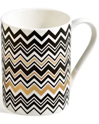 Missoni Home Zig Zag Tasse Weiß