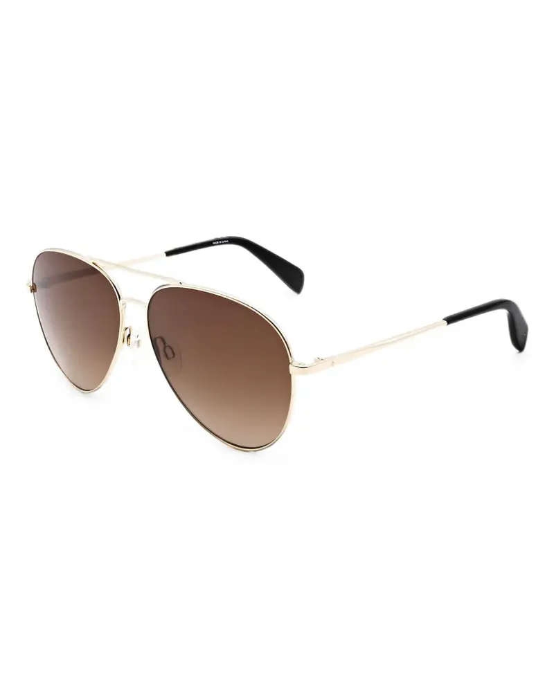 Rag & Bone pilot-frame sunglasses - Gold Gold