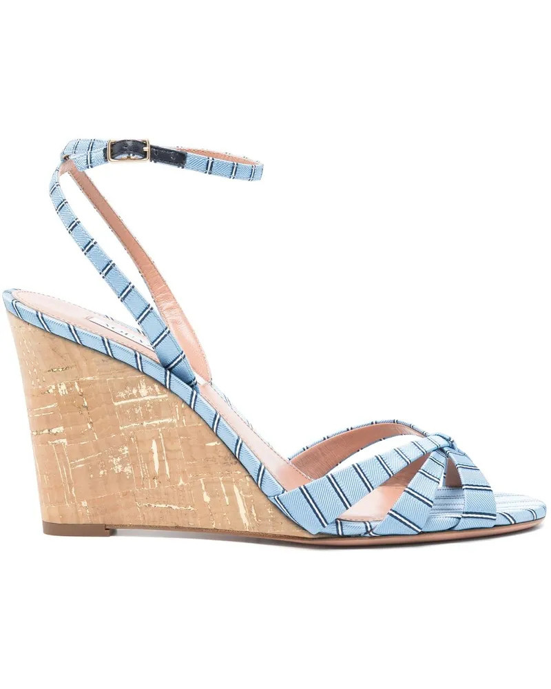 Aquazzura Tati Sandalen 85mm - Blau Blau