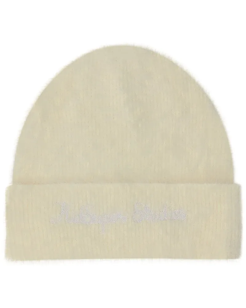 KidSuper Flauschige Beanie - Weiß Weiß