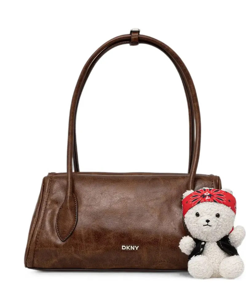 DKNY Amelie bear-charm tote bag - Braun Braun