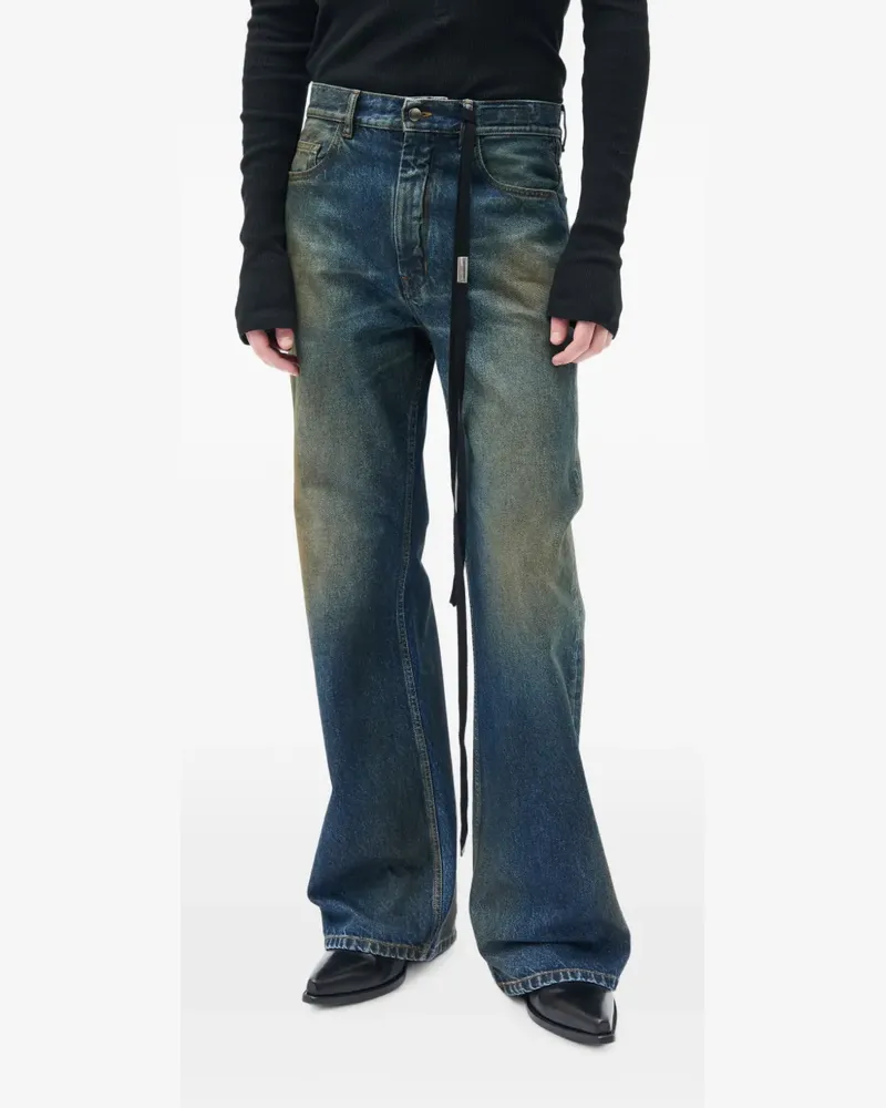 Ann Demeulemeester Modest Jeans - Blau Blau