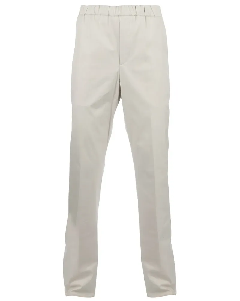 Neil Barrett elasticated waist trouser - Weiß Weiß