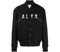 Bomberjacke mit Logo - Schwarz