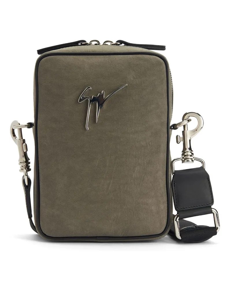 Giuseppe Zanotti Thoby Schultertasche - Braun Braun