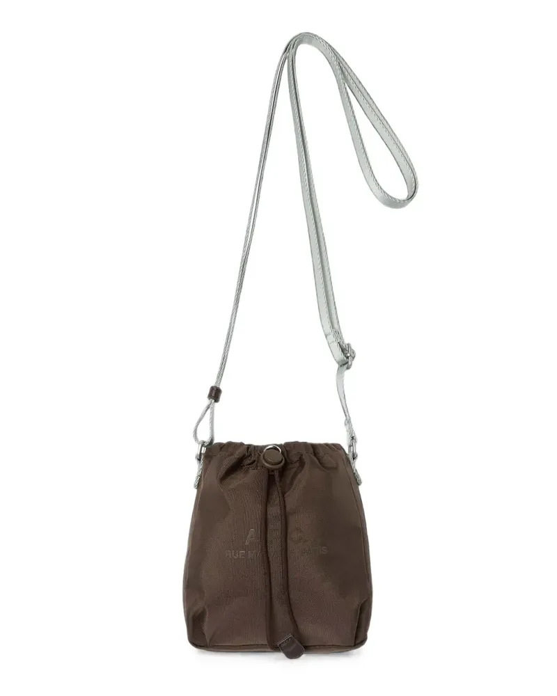 A.P.C. Backstage drawstring messenger bag - Braun Braun