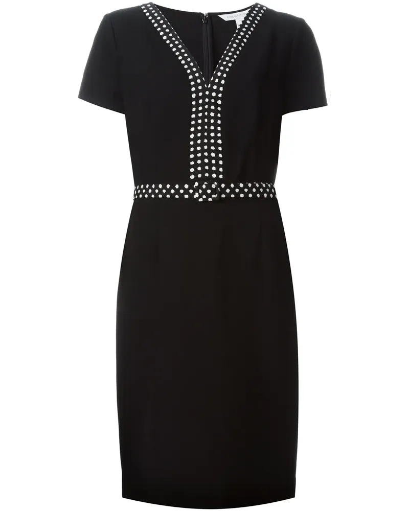 Diane von Furstenberg Maisie' Kleid - Schwarz Schwarz