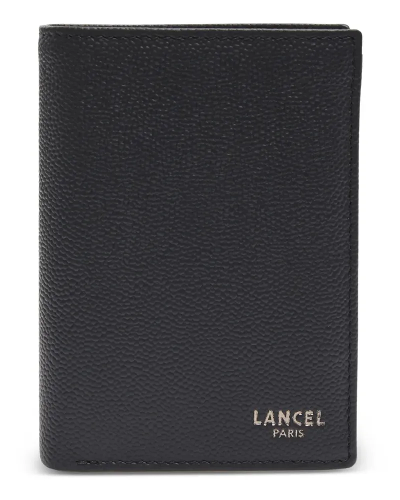 Lancel Strukturiertes Leon Portemonnaie - Schwarz Schwarz
