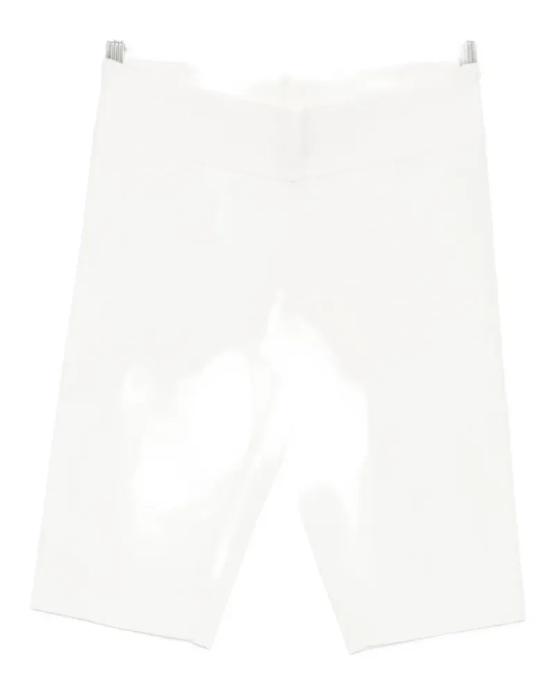 Totême knit capri shorts - Weiß Weiß