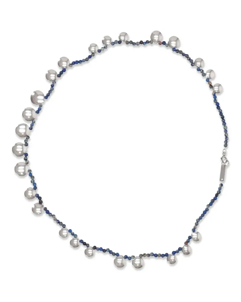Isabel Marant Adriel Halskette mit Perlen - Silber Silber