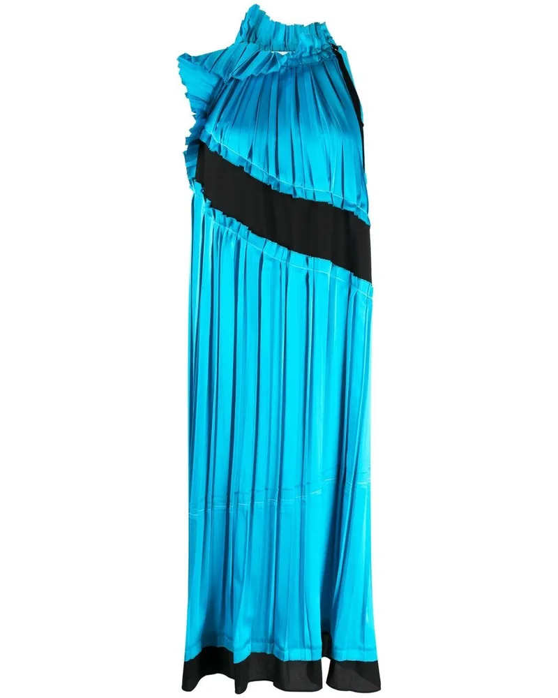 3.1 phillip lim Kleid mit Falten Blau