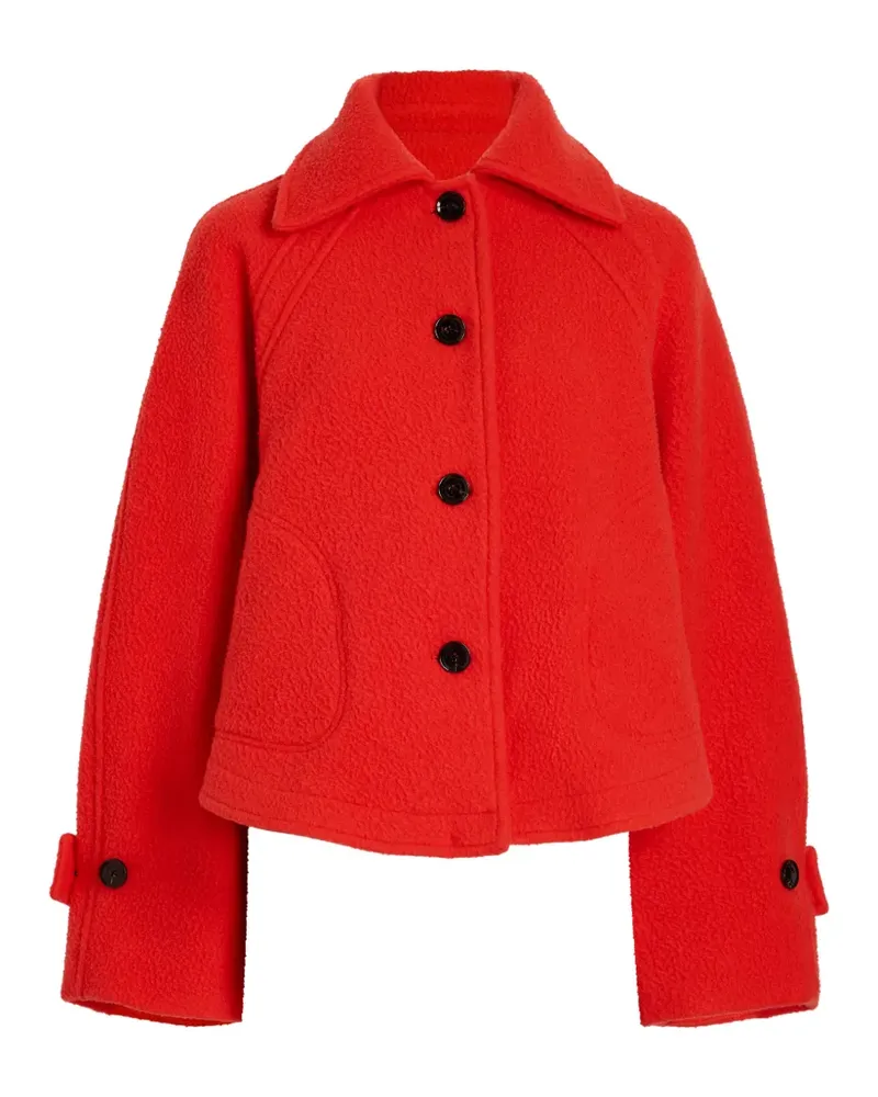 Proenza Schouler Clarice Jacke aus Casentino-Wolle - Orange Orange