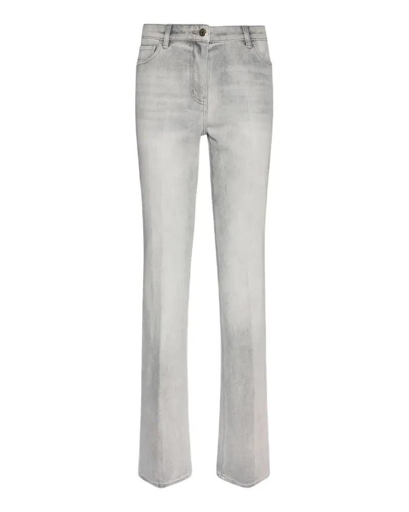 Elena Mirò Florence washed flared jeans - Grau Grau