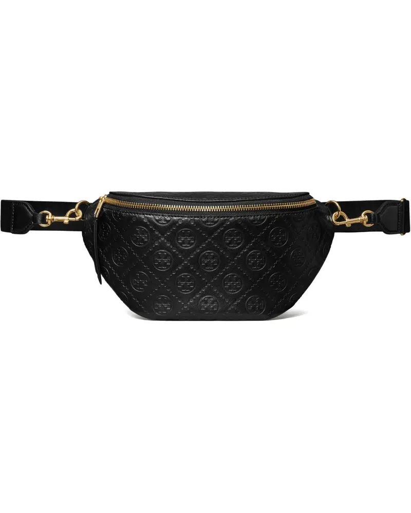 Tory Burch T Monogram Gürteltasche - Schwarz Schwarz