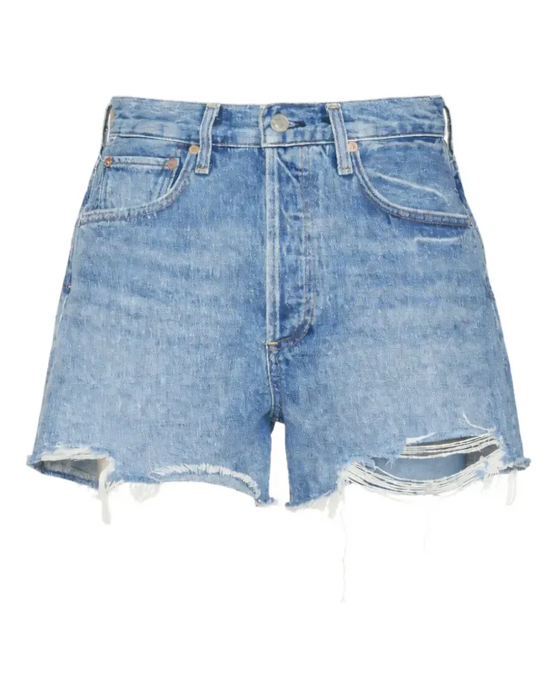 Citizens of humanity Marlow distressed denim shorts - Blau Blau
