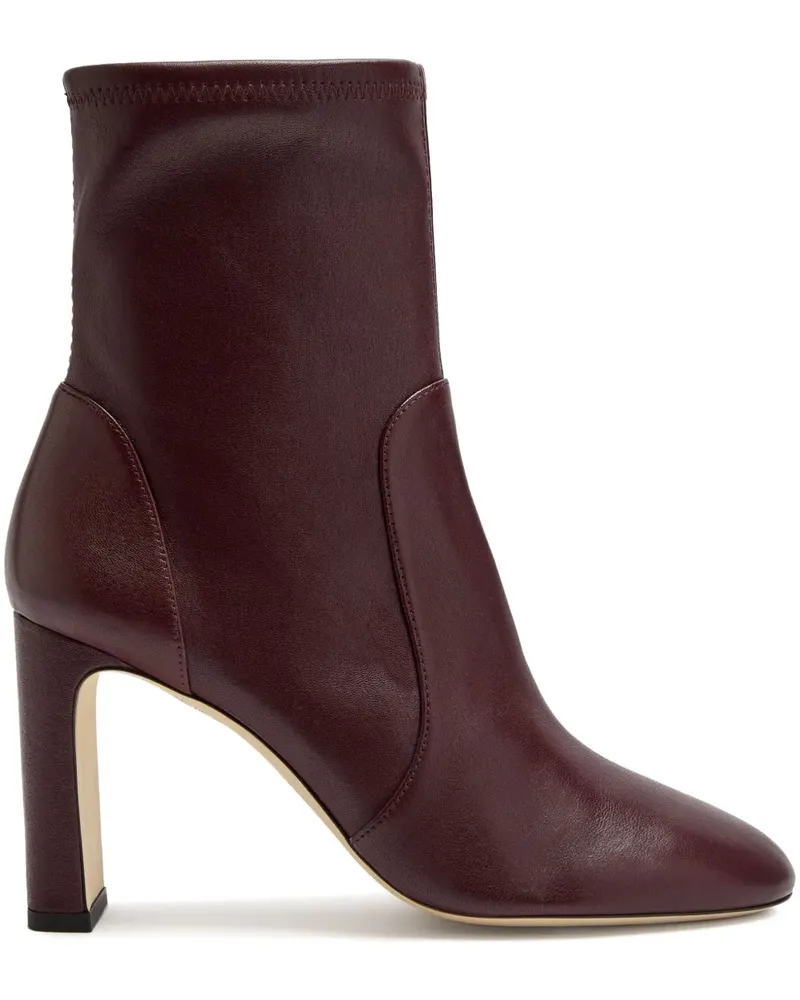 Stuart Weitzman Babette Stiefel 85mm - Rot Rot