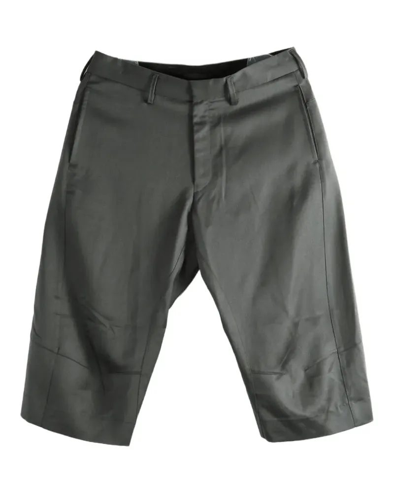 Omar Afridi panelled wool shorts - Grau Grau