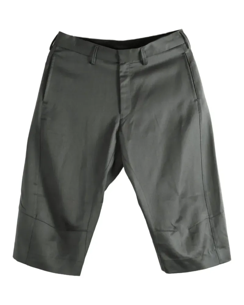 Omar Afridi panelled wool shorts - Grau Grau