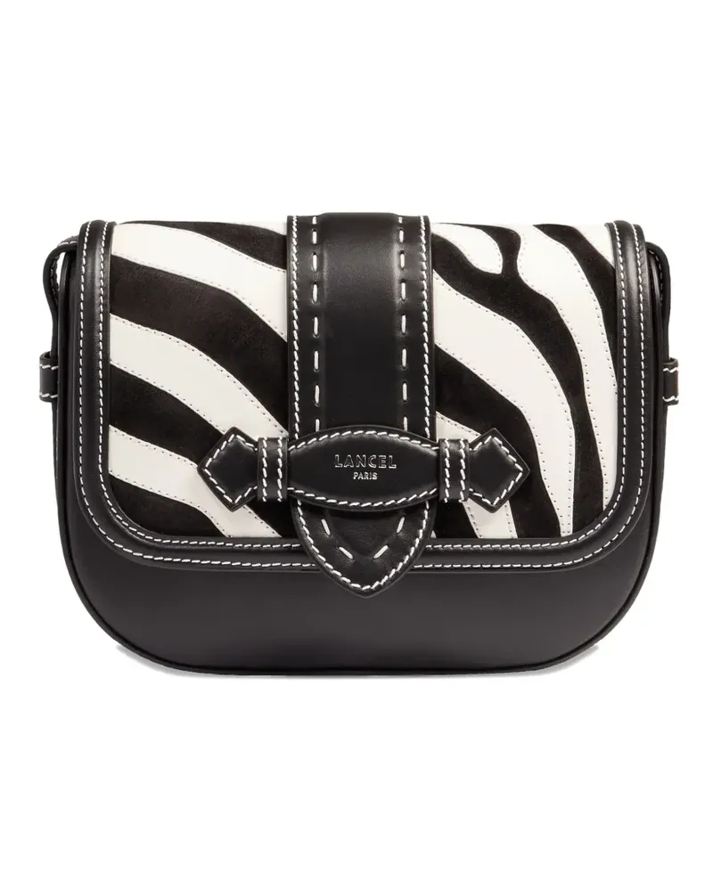 Lancel Sienna Tasche mit Zebra-Print - Schwarz Schwarz