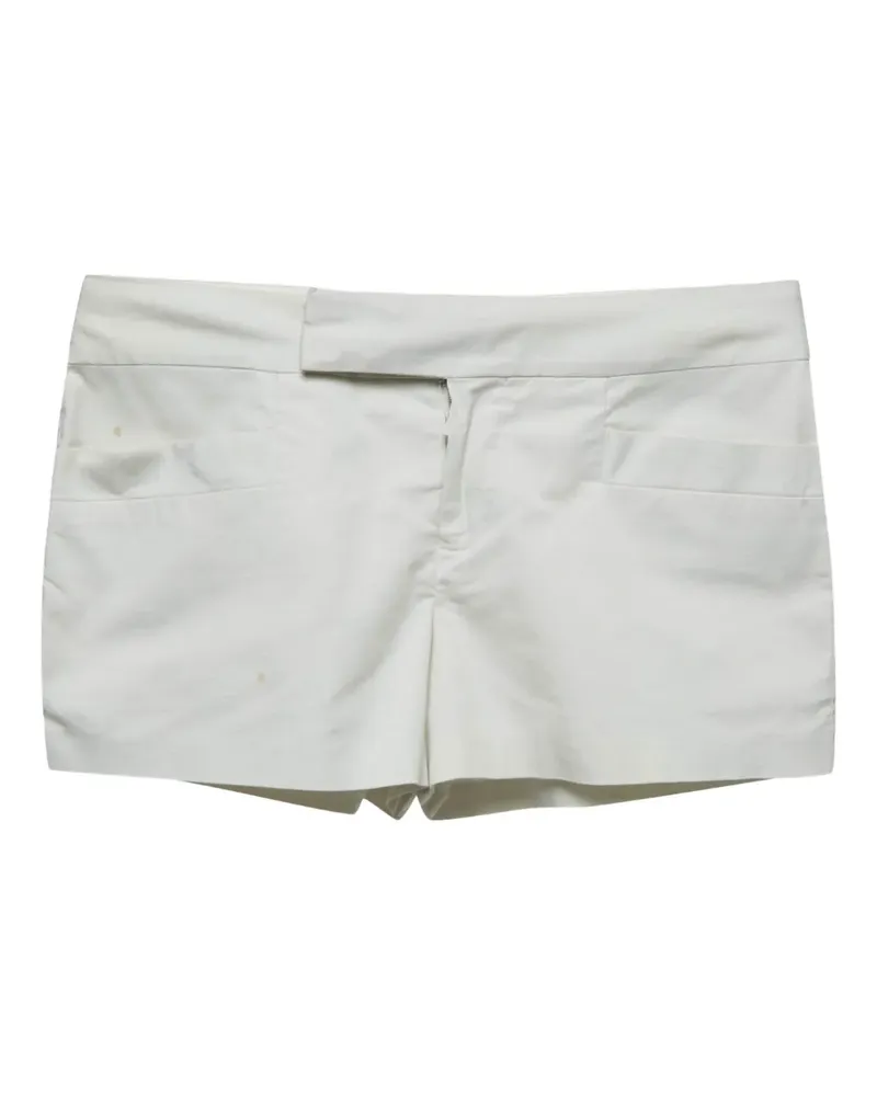 Club Monaco Klassische Shorts - Weiß Weiß