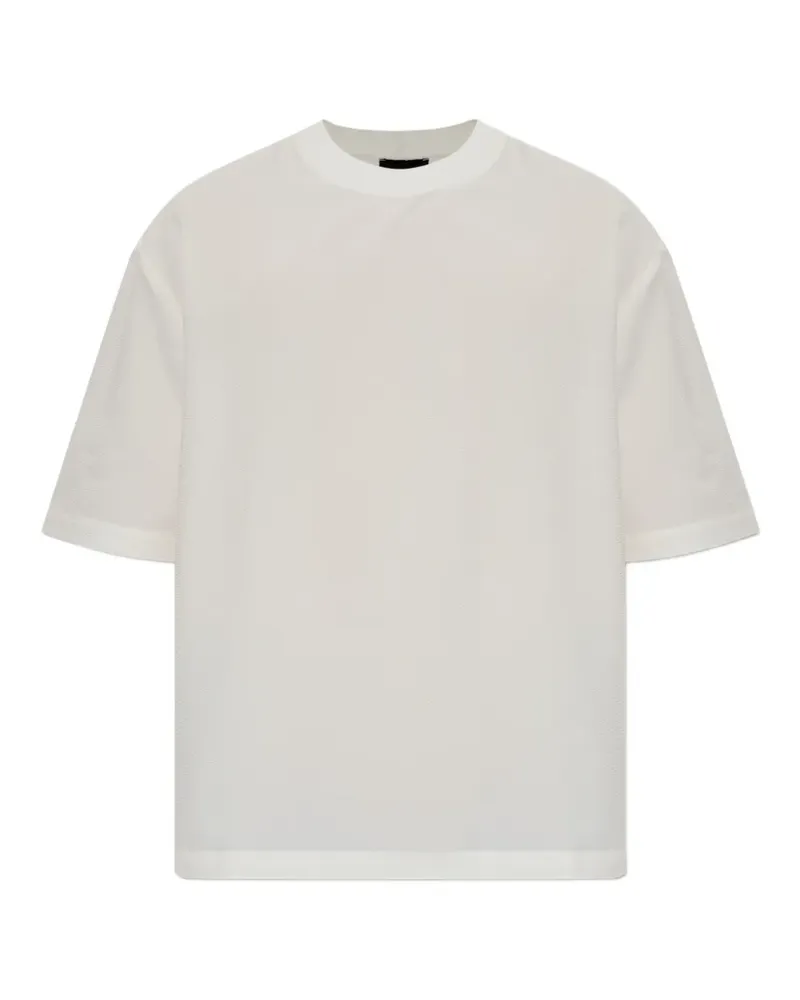 Emporio Armani T-Shirt mit rundem Ausschnitt - Nude Nude