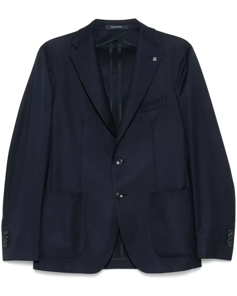Tagliatore Sakko mit Anstecknadel - Blau Blau