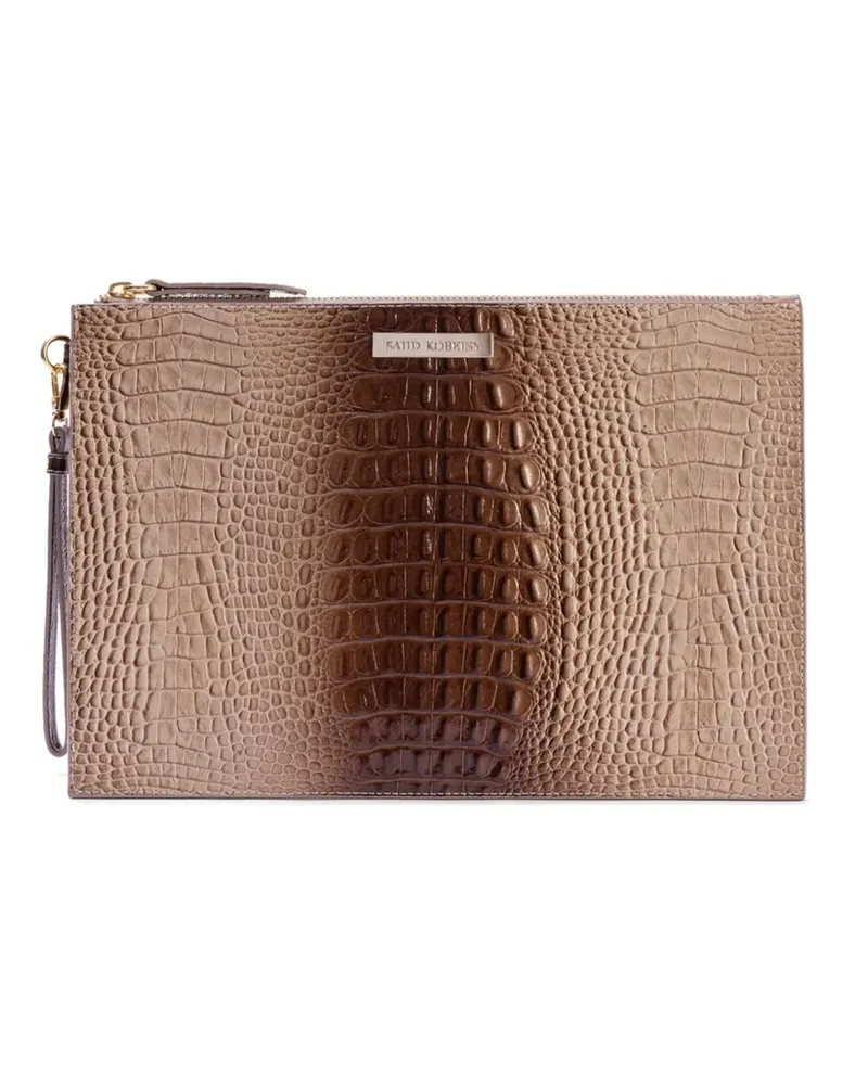 Saiid Kobeisy Tutto Clutch - Nude Nude