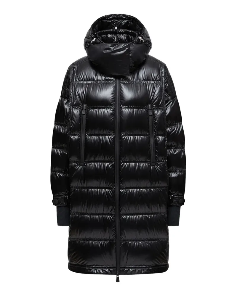 Moncler Gesteppte Rochelairs Kapuzenjacke - Schwarz Schwarz
