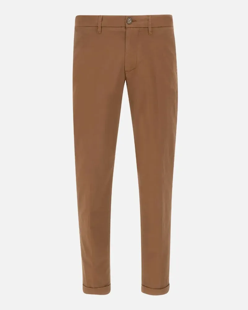 Re-HasH Mucha slim-fit chinos - Braun Braun