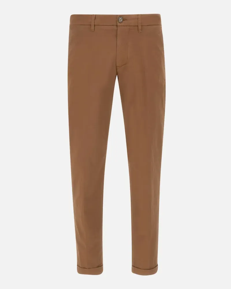 Re-HasH Mucha slim-fit chinos - Braun Braun