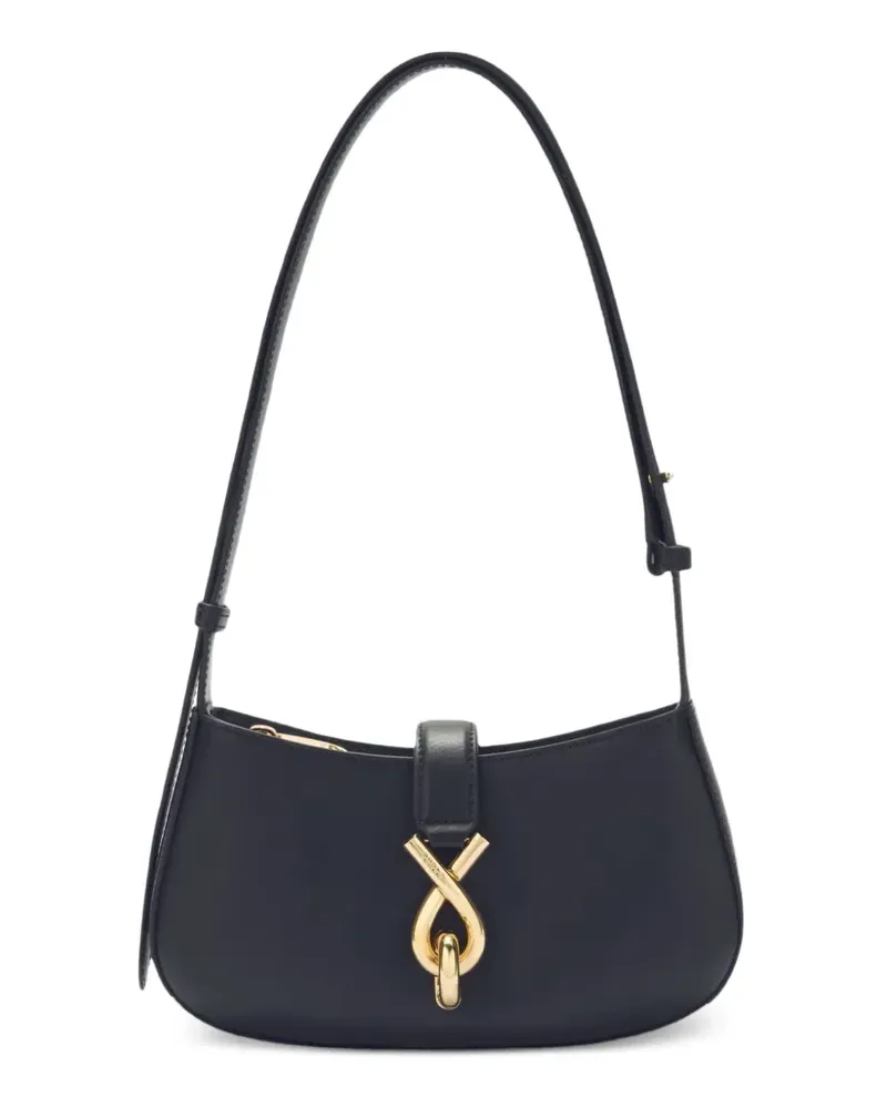 Furla small Mianova leather shoulder bag - Blau Blau