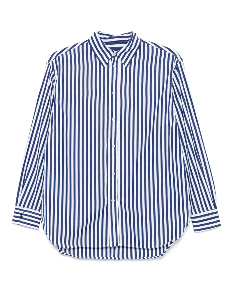 Ralph Lauren Gestreiftes Hemd - Blau Blau