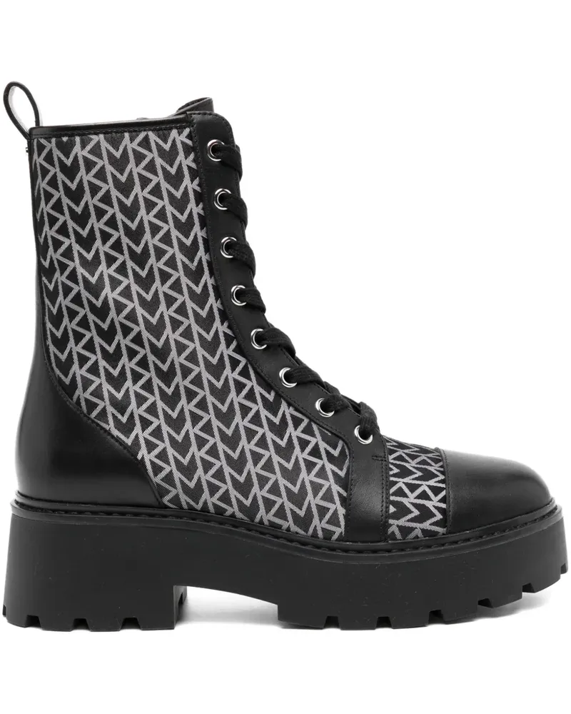 Michael Kors Blake Bikerstiefel 50mm - Schwarz Schwarz