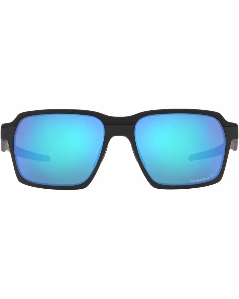 Oakley Eckige Parlay Sonnenbrille - Grau Grau