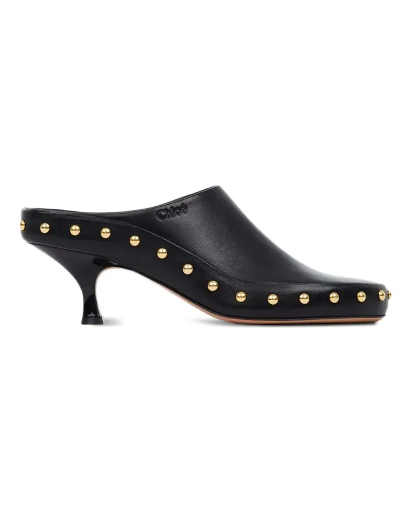 Chloé Junie heeled mules - Schwarz Schwarz