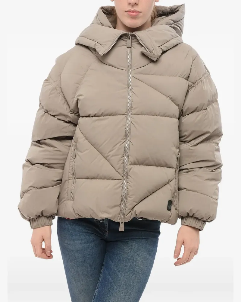 Bacon New Double hooded puffer jacket - Nude Nude