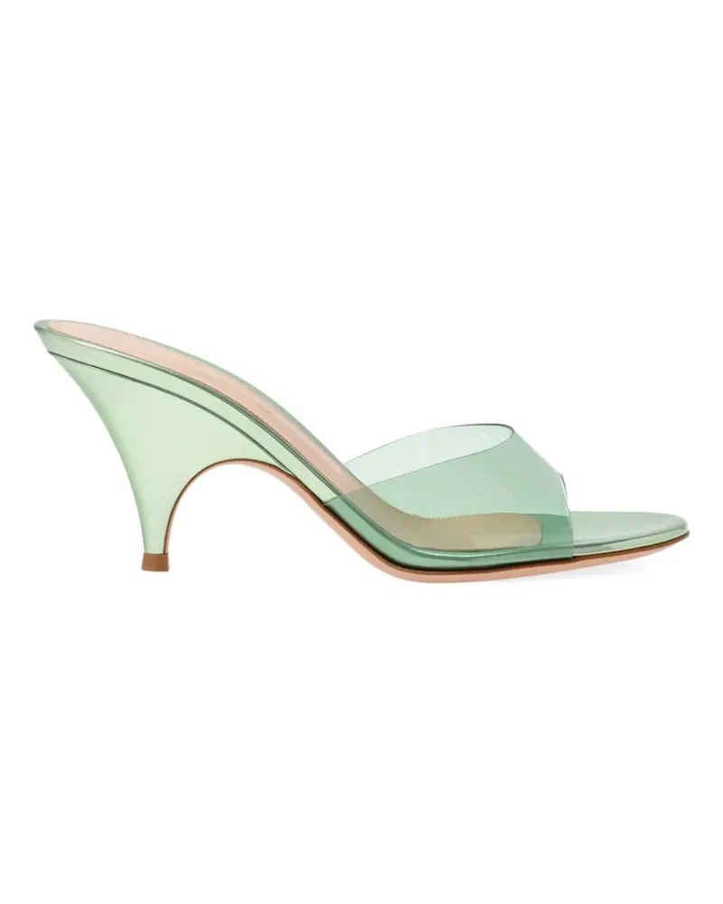 Gianvito Rossi Sofia Mules mit Design-Absatz - Grün Grün