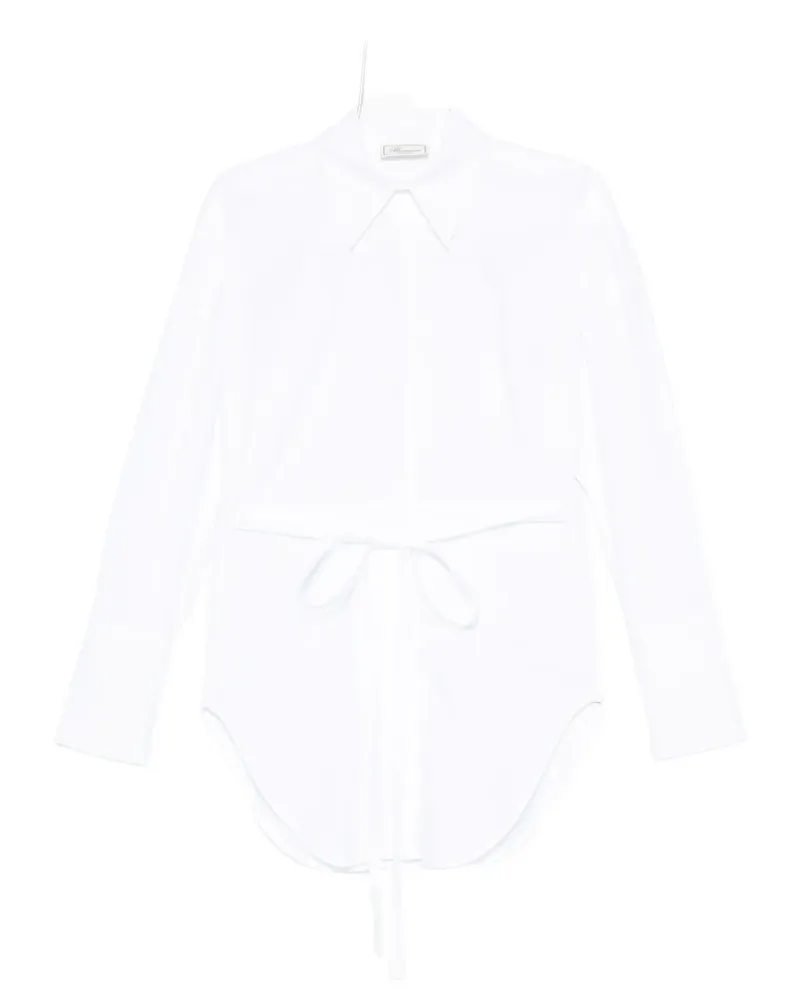 Blumarine cotton shirt - Weiß Weiß