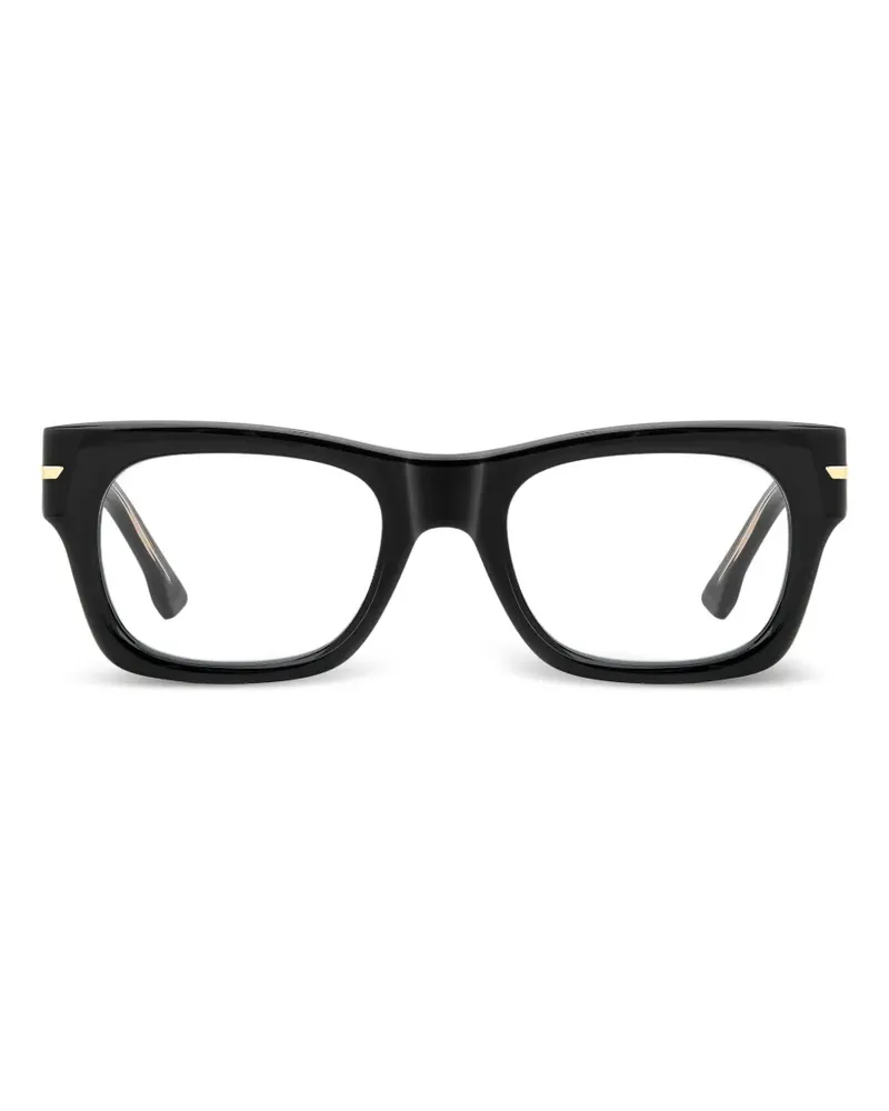 Victoria Beckham Brille mit eckigem Gestell - Schwarz Schwarz