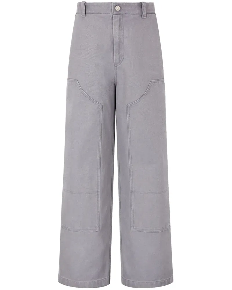 STUDIO TOMBOY Hose mit lockerem Schnitt - Grau Grau