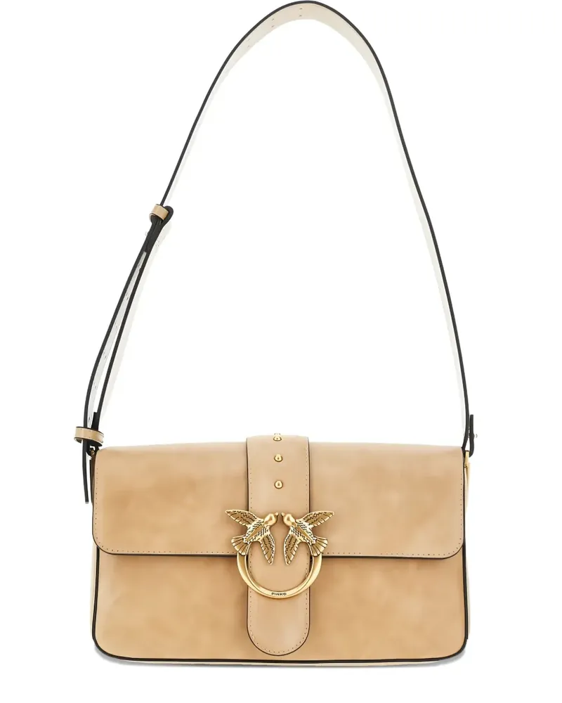 Pinko Love-Birds Schultertasche - Nude Nude